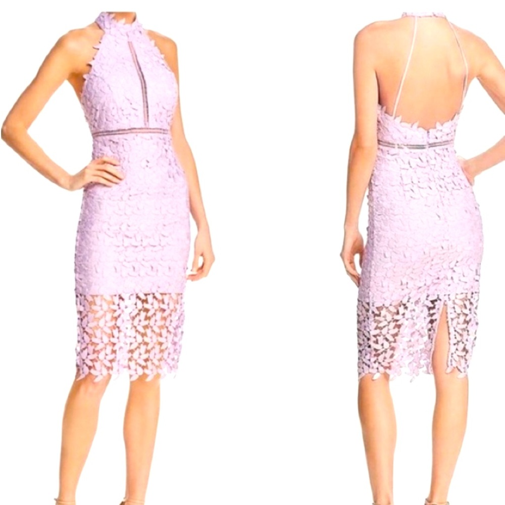 Bardot lace dress